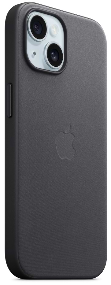 Фото - Чохол для смартфону Apple FineWoven Case with MagSafe iPhone 15 Black (MT393)