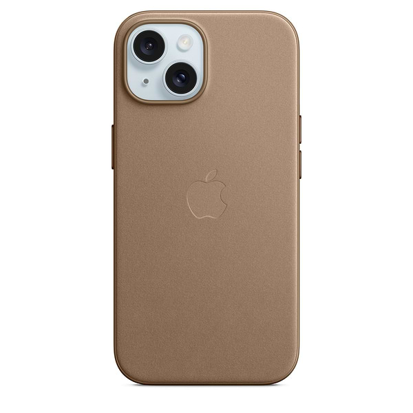 Фото - Чехол для смартфона Apple FineWoven Case with MagSafe iPhone 15 Taupe (MT3C3)