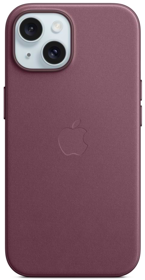 Чохол для смартфону Apple FineWoven Case with MagSafe iPhone 15 Mulberry (MT3E3) - Фото 1