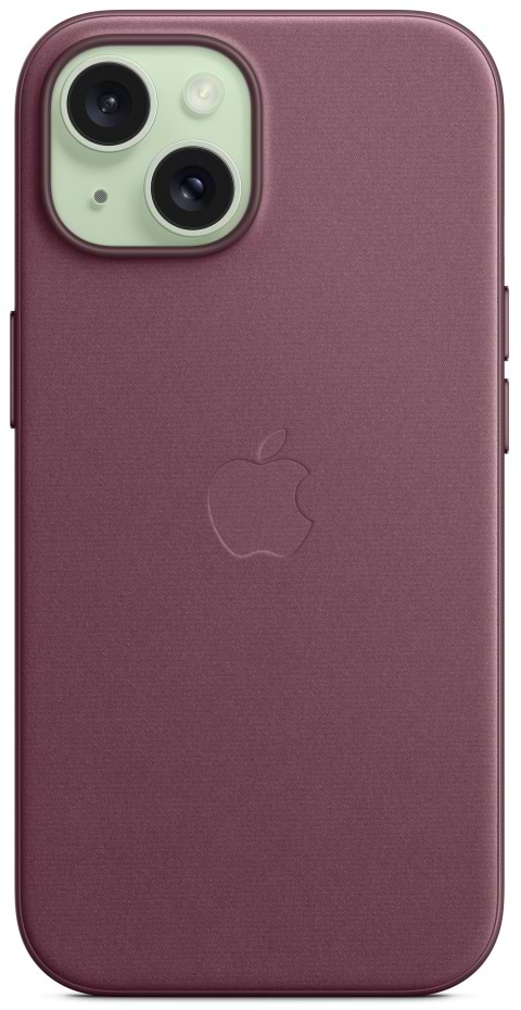 Фото - Чохол для смартфону Apple FineWoven Case with MagSafe iPhone 15 Mulberry (MT3E3)