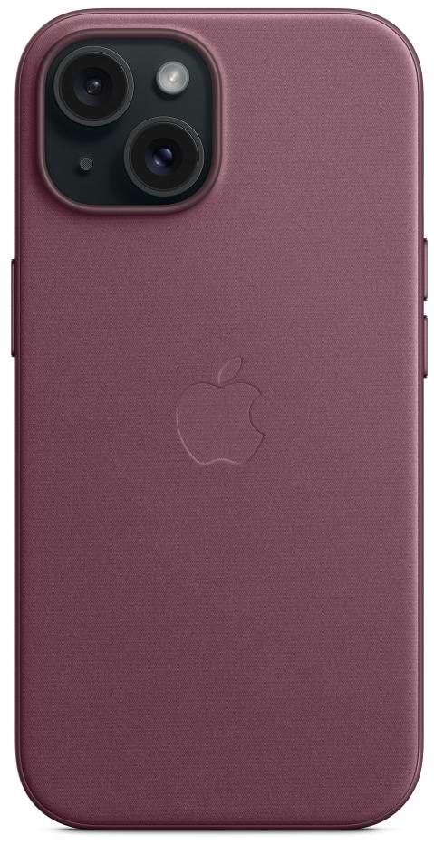 Фото - Чохол для смартфону Apple FineWoven Case with MagSafe iPhone 15 Mulberry (MT3E3)