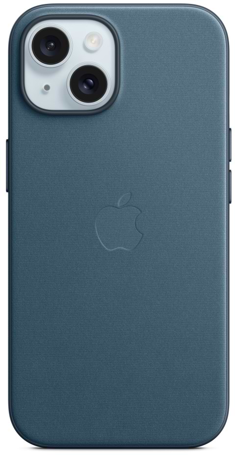 Фото - Уцінка - Чохол для смартфону Apple FineWoven Case with MagSafe iPhone 15 Pacific Blue (MT3G3)
