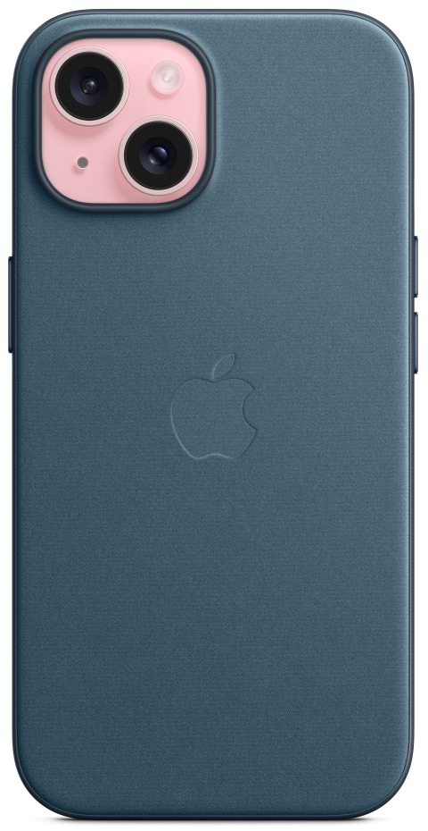 Фото - Уцінка - Чохол для смартфону Apple FineWoven Case with MagSafe iPhone 15 Pacific Blue (MT3G3)