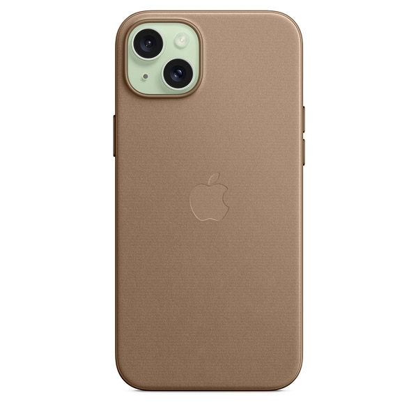 Фото - Уцінка - Чохол для смартфону Apple FineWoven Case with MagSafe iPhone 15 Plus Taupe (MT473)