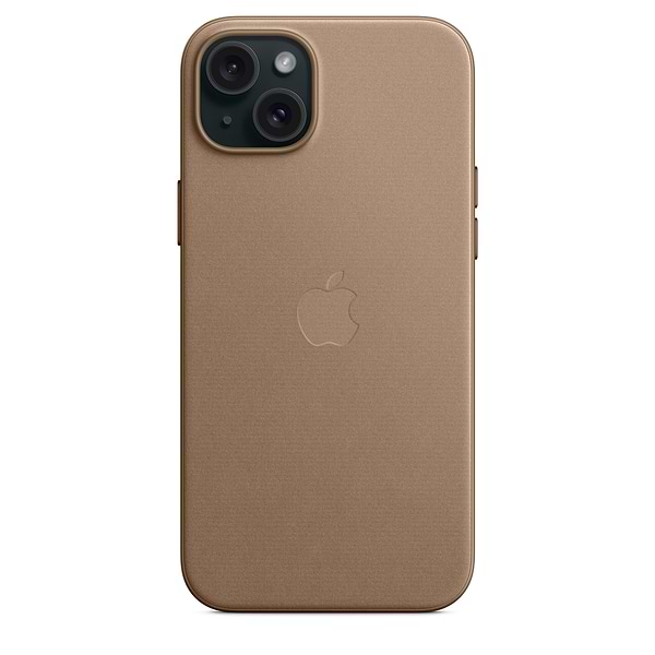 Фото - Уцінка - Чохол для смартфону Apple FineWoven Case with MagSafe iPhone 15 Plus Taupe (MT473)
