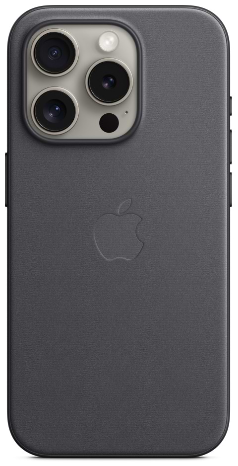 Фото - Уценка - Чехол для смартфона Apple FineWoven Case with MagSafe iPhone 15 Pro Black (MT4H3)