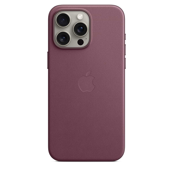 Фото - Чохол для смартфону Apple FineWoven Case with MagSafe iPhone 15 Pro Max Mulberry (MT4X3)