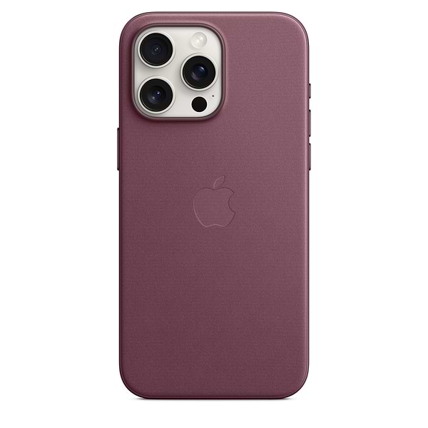 Фото - Чохол для смартфону Apple FineWoven Case with MagSafe iPhone 15 Pro Max Mulberry (MT4X3)