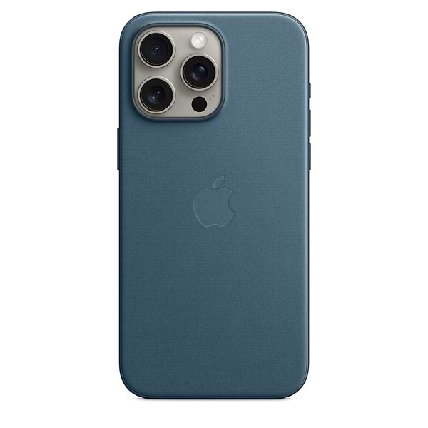 Фото - Чехол для смартфона Apple FineWoven Case with MagSafe iPhone 15 Pro Max Pacific Blue (MT4Y3)