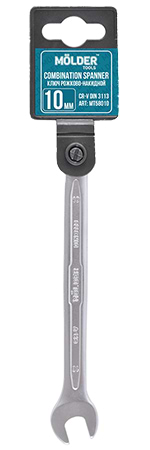 Ключ комбiнований Molder CR-V 10 мм (MT58010)