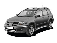 Фото - Килимки з екошкіри в салон авто EVAtech для Outlander Mitsubishi 2003-2006 1 покоління SUV EU (MT3179CCC5CP1BBB)