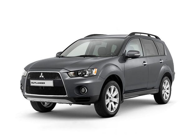 Фото - Килимки з екошкіри в салон авто EVAtech для Outlander XL Mitsubishi 2006-2012 2 покоління SUV EU (MT3181CV5AV2BBB)