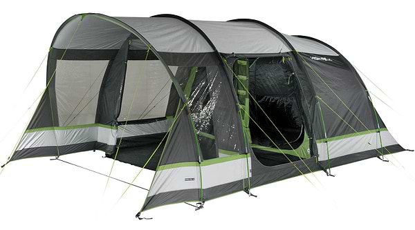 Фото - Палатка High Peak Garda 5.0 Light Grey/Dark Grey/Green (11823)