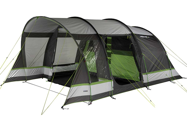 Фото - Палатка High Peak Garda 5.0 Light Grey/Dark Grey/Green (11823)