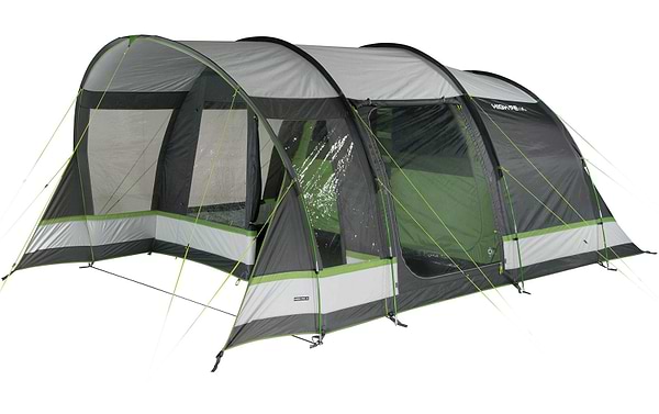 Фото - Палатка High Peak Garda 5.0 Light Grey/Dark Grey/Green (11823)