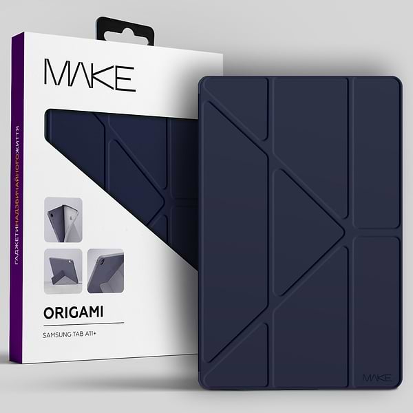 Фото - Чехол для планшета MAKE Origam for Samsung Tab A11+,i Navy (MTCO-STA11PNV)