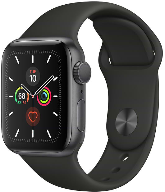 Фото - Смарт-часы Apple Watch Series 5 40mm Space Gray Aluminum Case with Black Sport Band