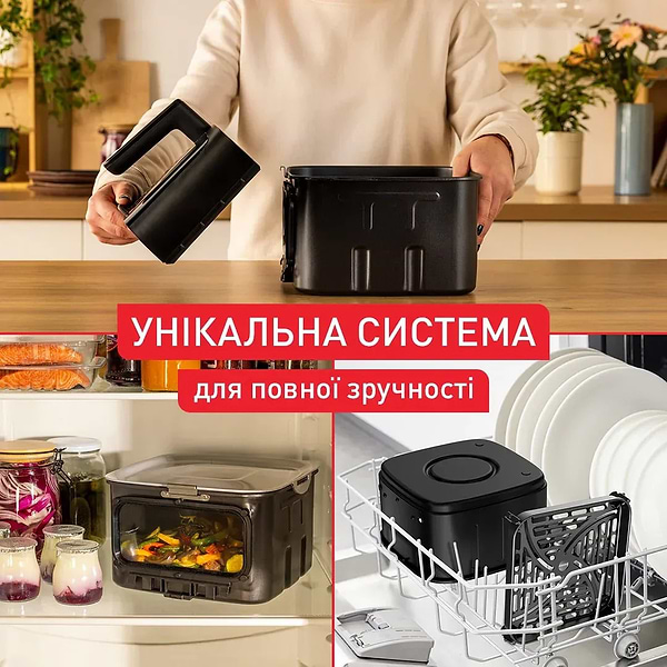 Фото - Уценка - Мультипечь Tefal EASY FRY SILENCE SMART XXL EY876DE1