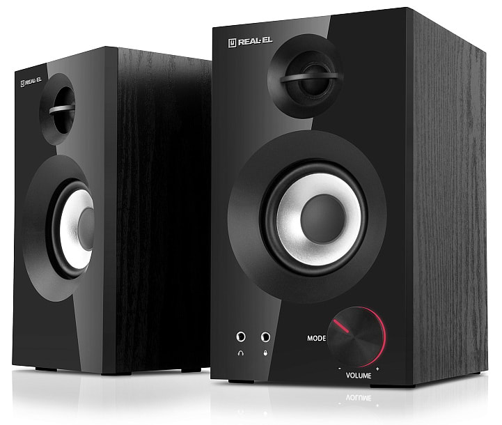 Компьютерная акустика обычная 2.0 REAL-EL S-420