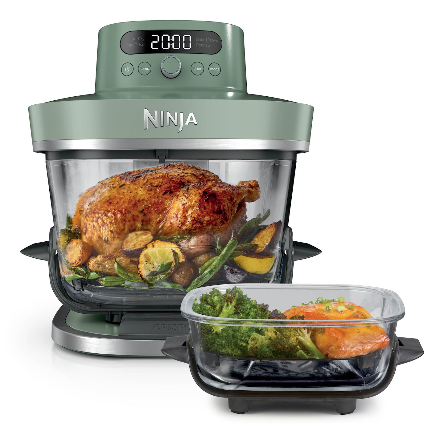 Мультипіч Ninja CRISPi Pro 5-в-1 XL Green (AS090EUGN)