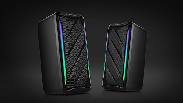 Фото - Комп'ютерна акустика компактна 2.0 REAL-EL S-130 Black (EL121100018)