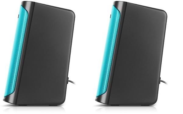 Фото - Комп'ютерна акустика компактна 2.0 REAL-EL S-135 Black (EL121100019)