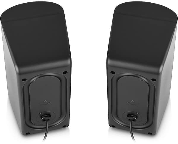 Фото - Комп'ютерна акустика компактна 2.0 REAL-EL S-135 Black (EL121100019)