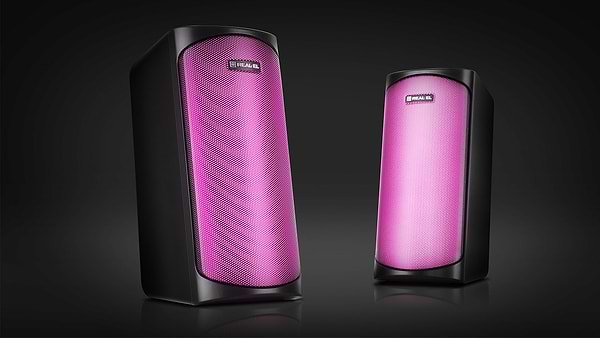 Фото - Комп'ютерна акустика компактна 2.0 REAL-EL S-135 Black (EL121100019)