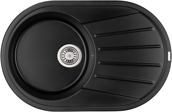 Фото - Мийка кухонна GRANADO Murcia Black Shine