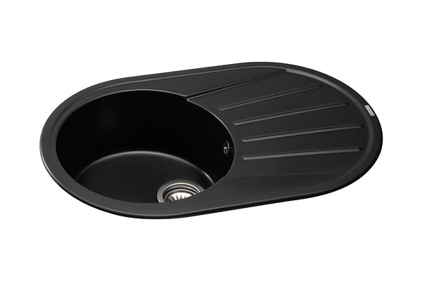 Фото - Мийка кухонна GRANADO Murcia Black Shine