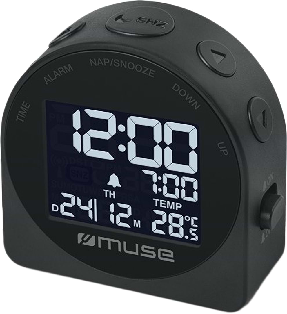 Настольные часы Muse M-09 C Black