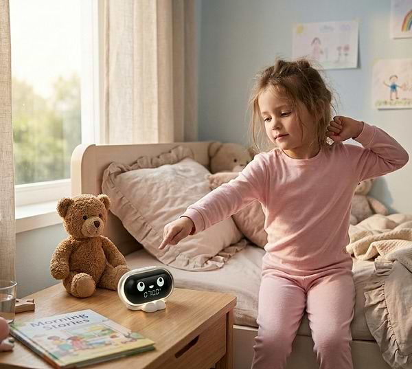 Фото - Настільний годинник Muse M-16 KIDS White