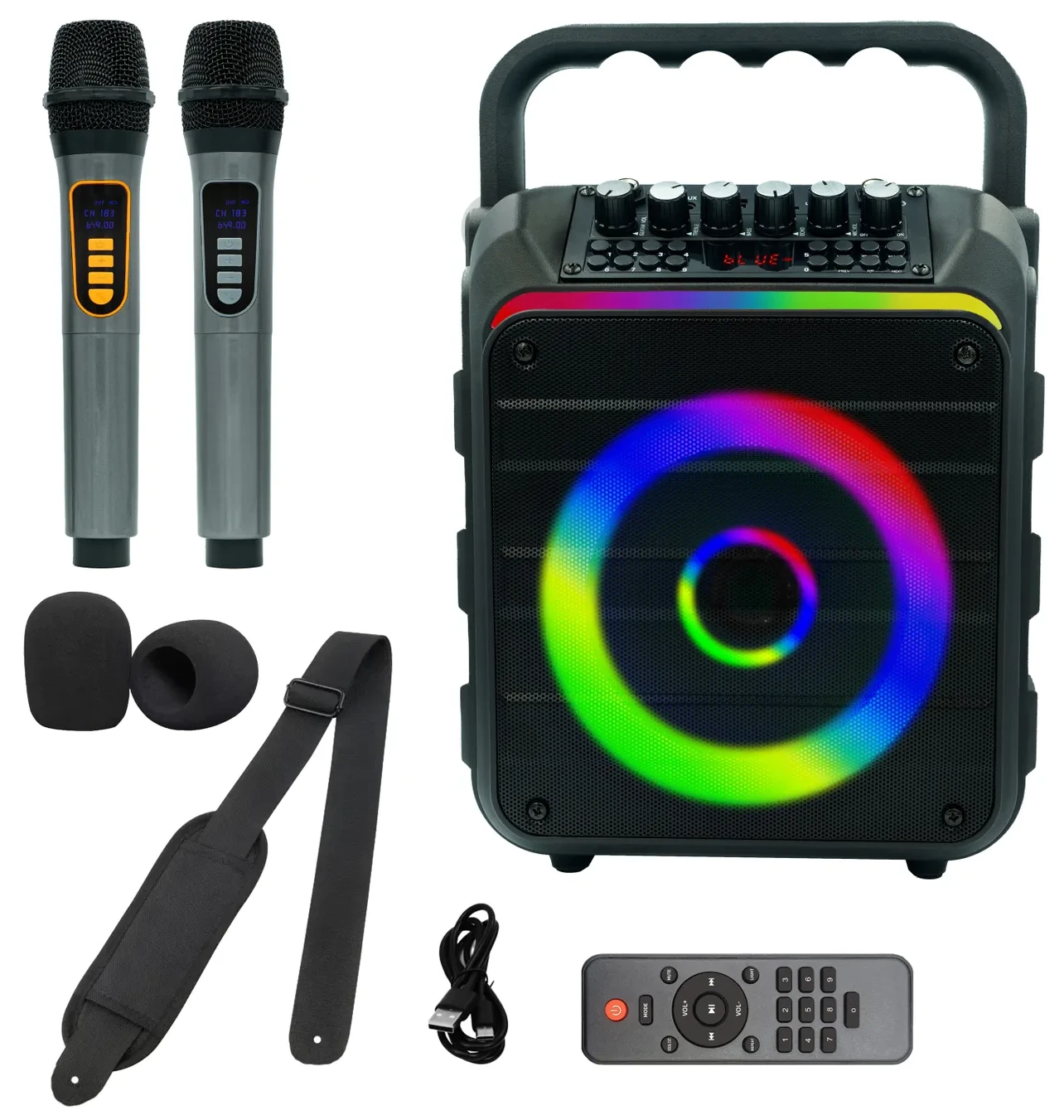 Портативная акустика Musicmate Караоке MM-SC300 SoundRider