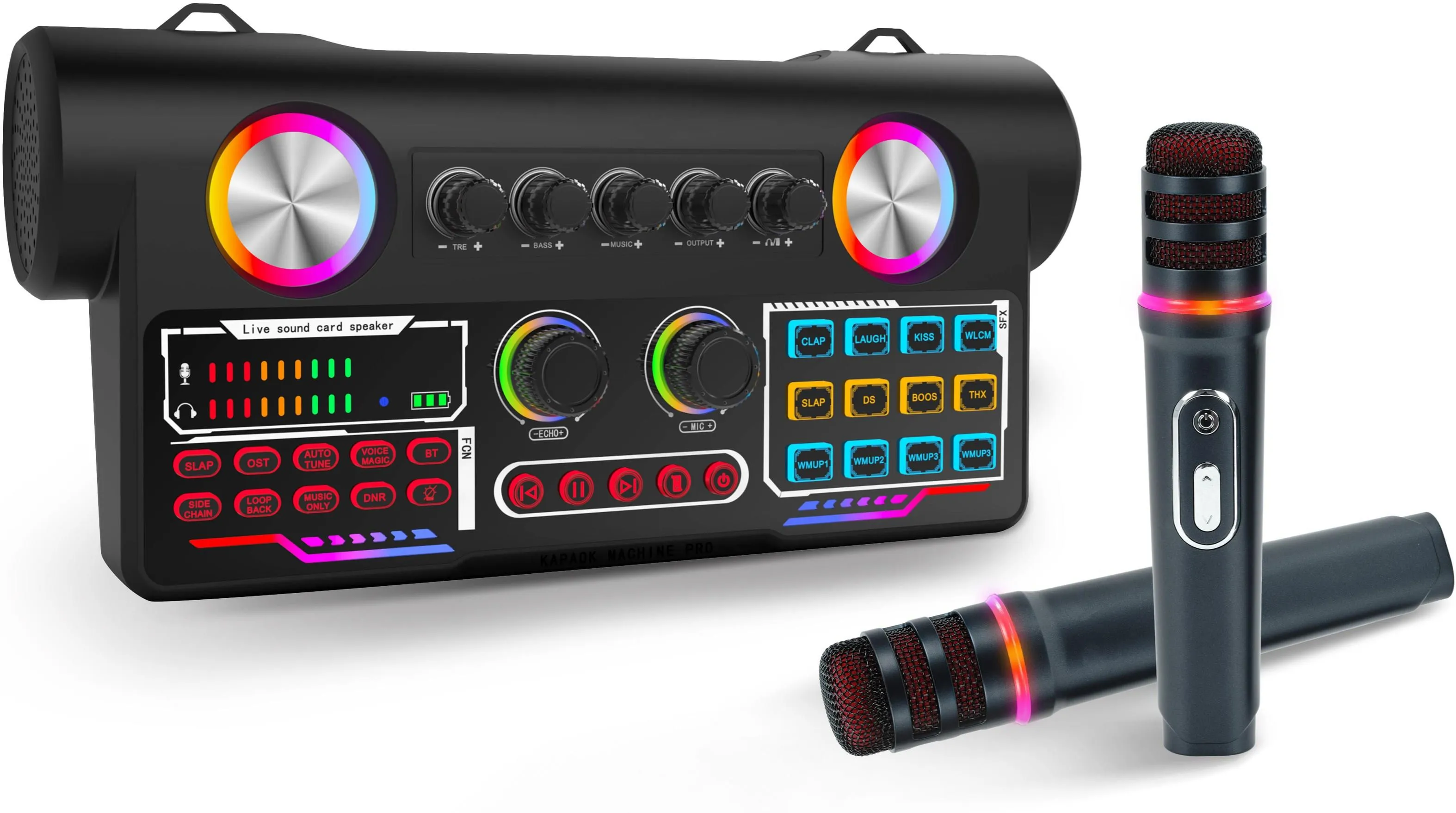 Портативная акустика Musicmate Мобильный караоке MM-SC450 MusicParty