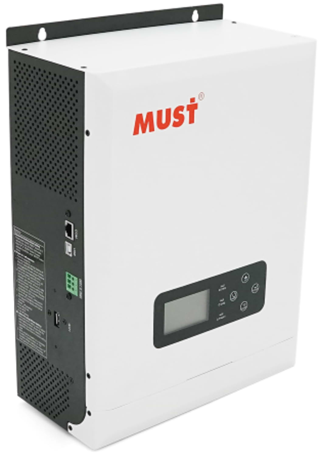 Инвертор гибридный солнечный Must 3000W 24V ток заряда 20/30A 230V/13A MPPT 60А 145 Vdc (PV18-3024VMPK)