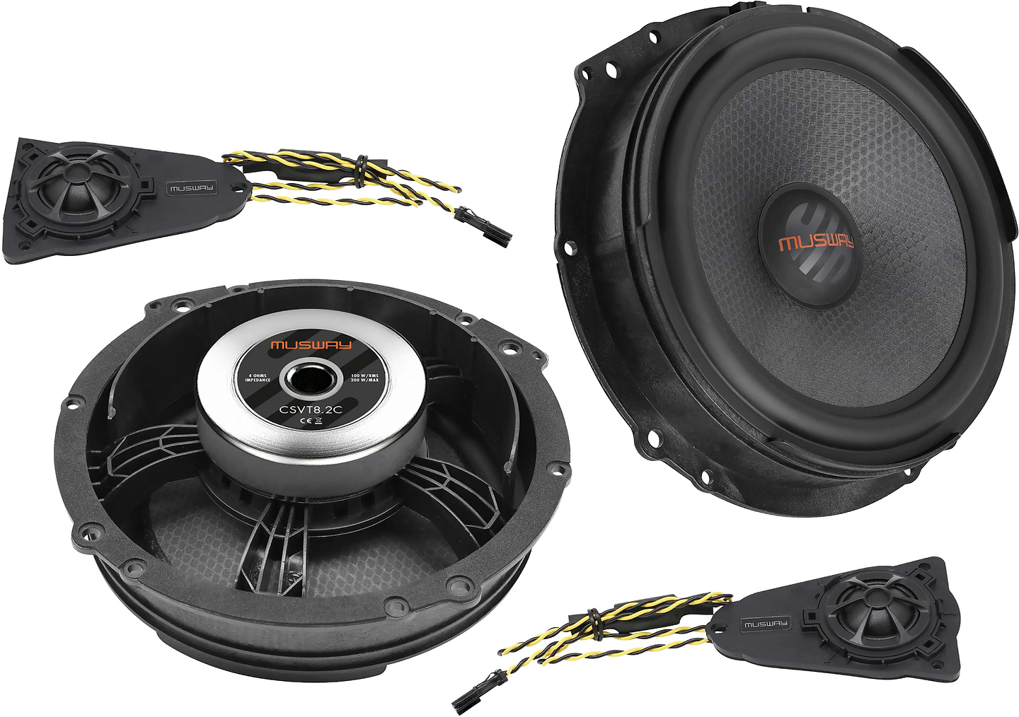Автосабвуфер Musway CSVT8.2C