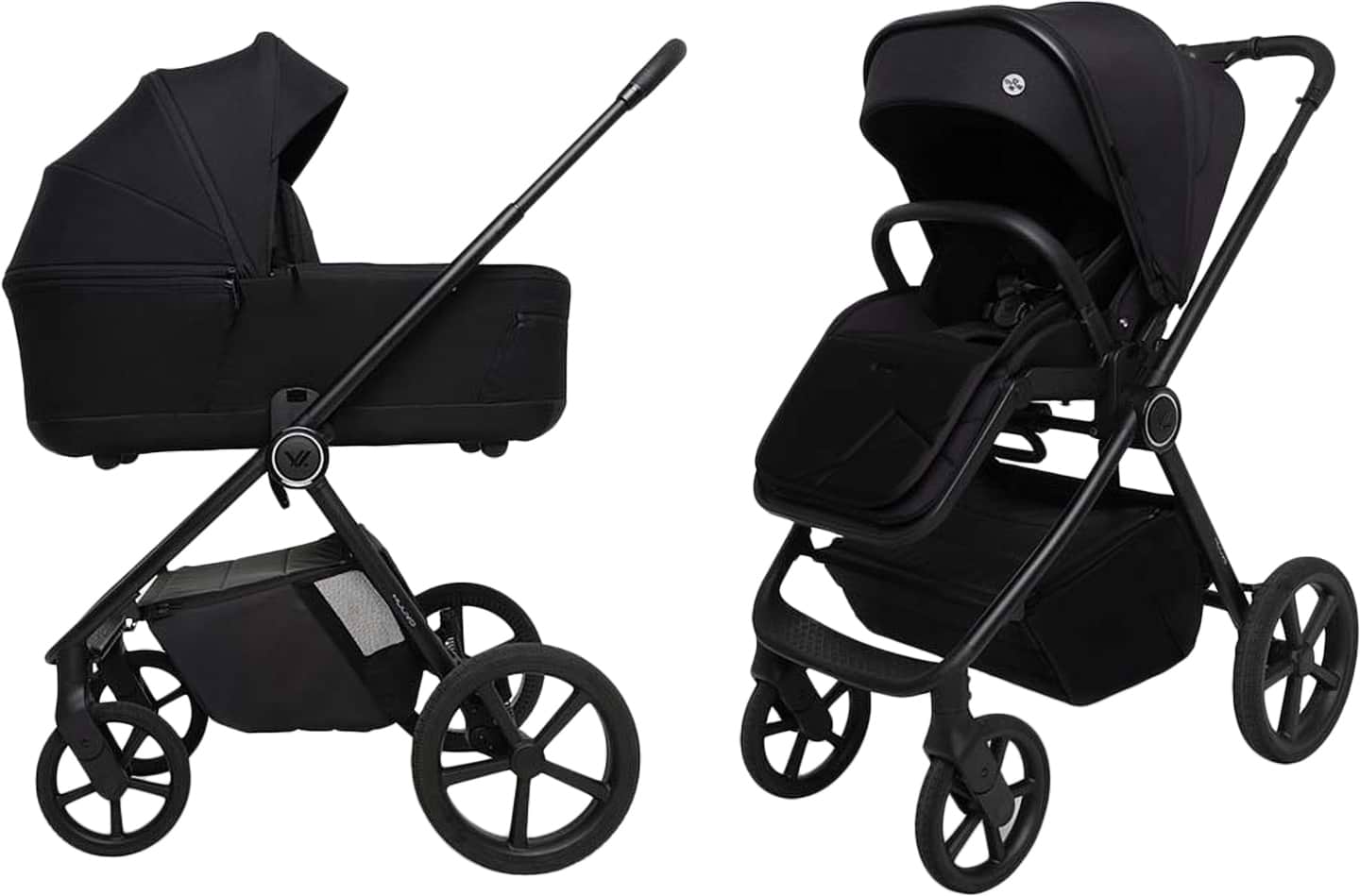 Коляска универсальная 2 в 1 Muuvo One Negro (MONE-W-2W1-NEGRO)