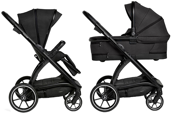 Фото - Коляска універсальна 2 в 1 Muuvo Trick Jet Black (MTRICK-W-JET-BLACK-2W1)