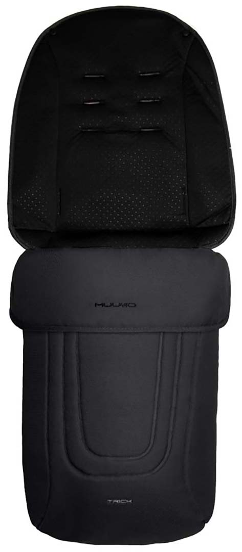 Фото - Коляска універсальна 2 в 1 Muuvo Trick Jet Black (MTRICK-W-JET-BLACK-2W1)