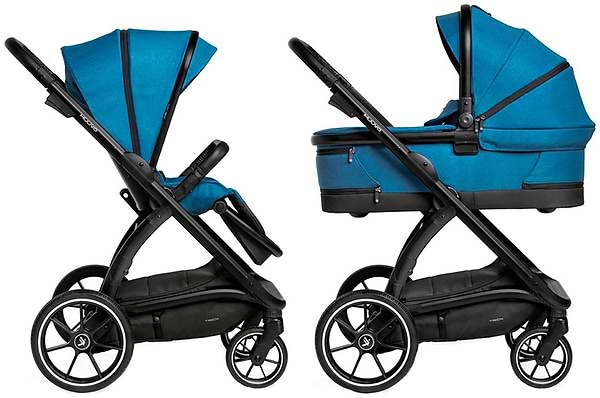 Фото - Коляска універсальна 2 в 1 Muuvo Trick Ocean Blue (MTRICK-W-OCEAN-BLUE-2W1)