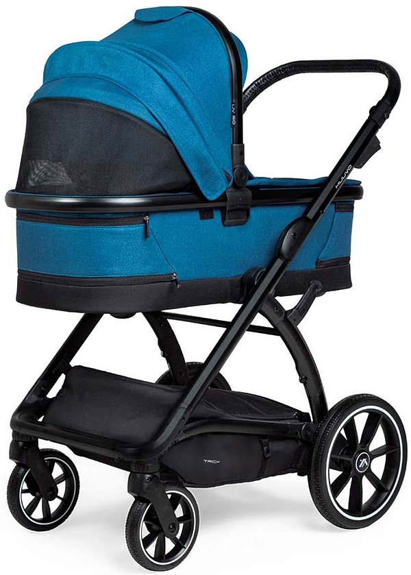 Фото - Коляска універсальна 2 в 1 Muuvo Trick Ocean Blue (MTRICK-W-OCEAN-BLUE-2W1)