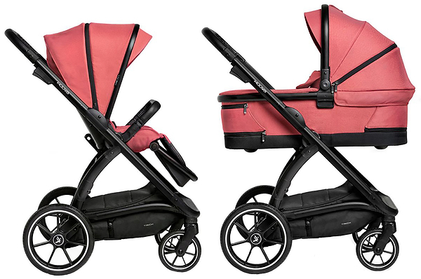 Фото - Коляска універсальна 2 в 1 Muuvo Trick Pure Pink (MTRICK-W-PURE-PINK-2W1)