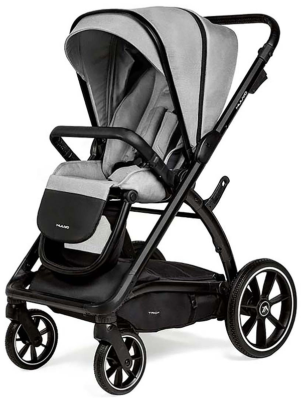 Фото - Коляска універсальна 2 в 1 Muuvo Trick Steel Grey (MTRICK-W-STEEL-GREY-2W1)