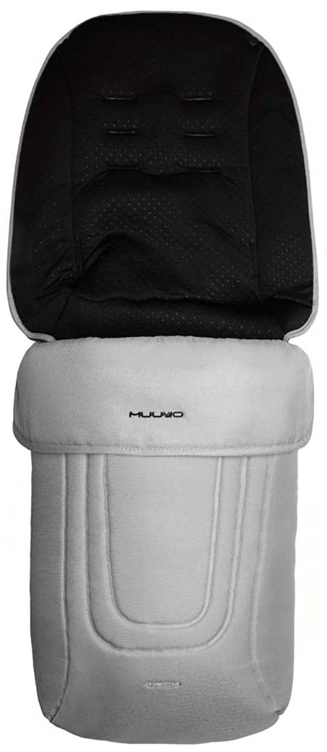 Фото - Коляска універсальна 2 в 1 Muuvo Trick Steel Grey (MTRICK-W-STEEL-GREY-2W1)