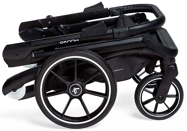 Фото - Коляска універсальна 2 в 1 Muuvo Trick Steel Grey (MTRICK-W-STEEL-GREY-2W1)