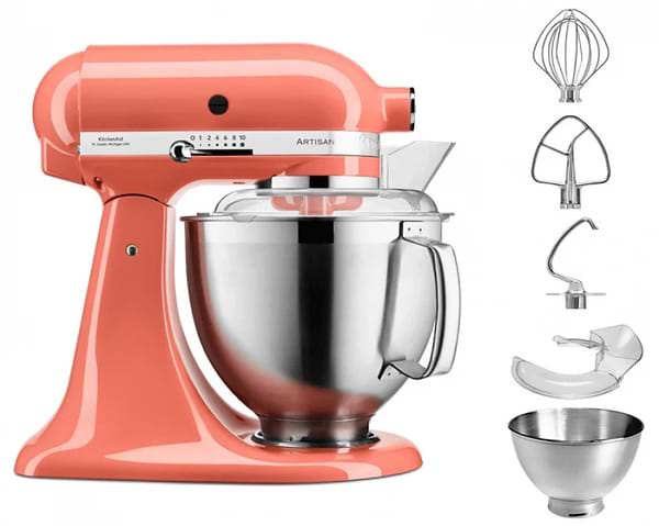 Фото - Планетарний міксер KitchenAid Artisan (5KSM185PSEPH)
