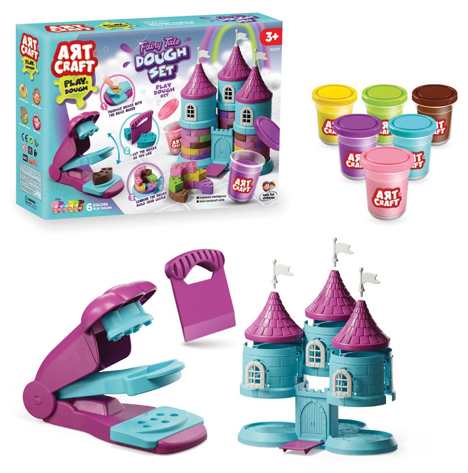 Лепка из теста dede Сказочный замок Art Craft 336 г (03737)