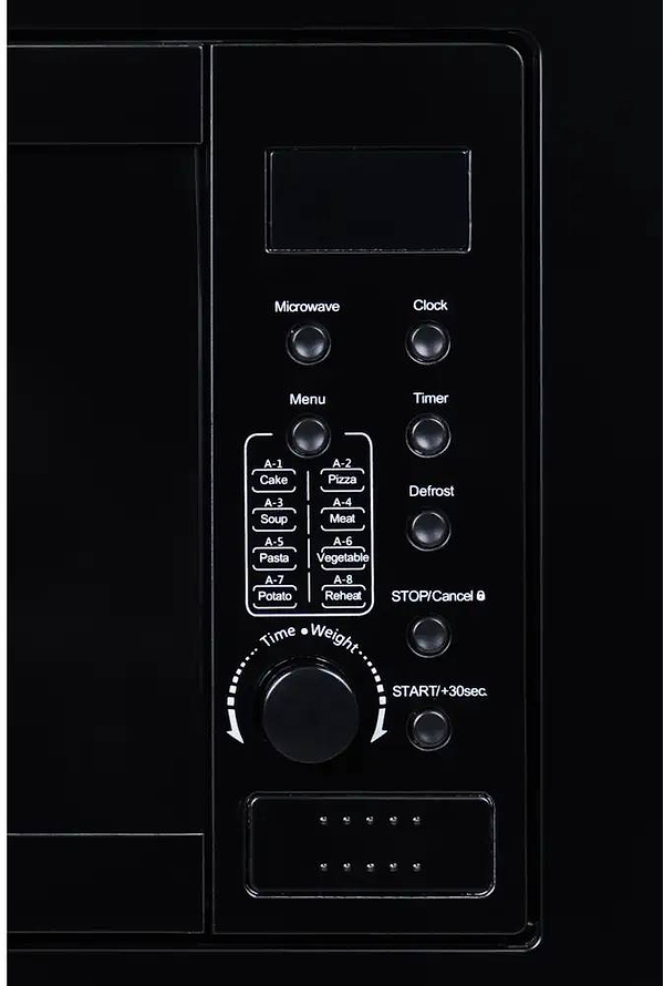 Фото - Мікрохвильова піч (НВЧ) вбудована Ventolux MWBI 25 BK ST