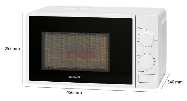 Фото - Микроволновая печь (СВЧ) Bomann MWG 6015 CB White