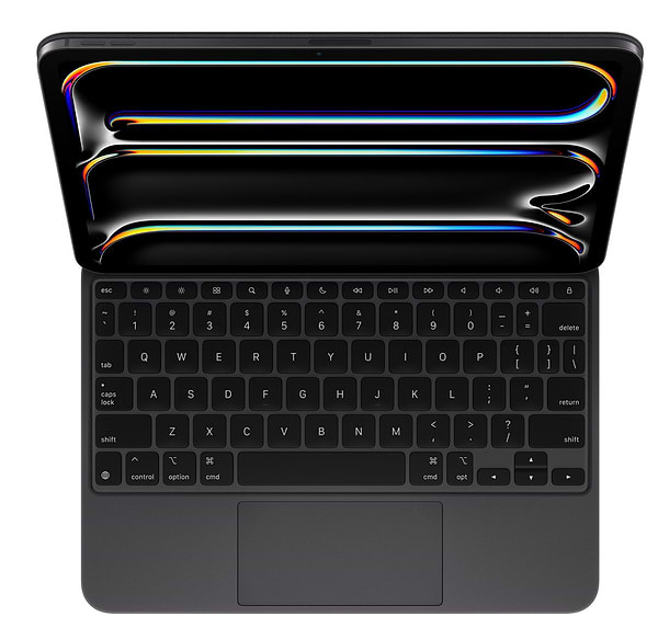Фото - Чохол-клавіатура для планшета Apple Magic Keyboard for iPad Pro 11 inch (M4) - Ukrainian - Black (MWR23UA/A)